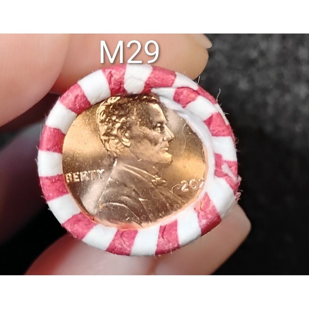 2022-P Lincoln Shield Cents Uncirculated Pennies Roll 50 Coins Obw BU [AL-M29]